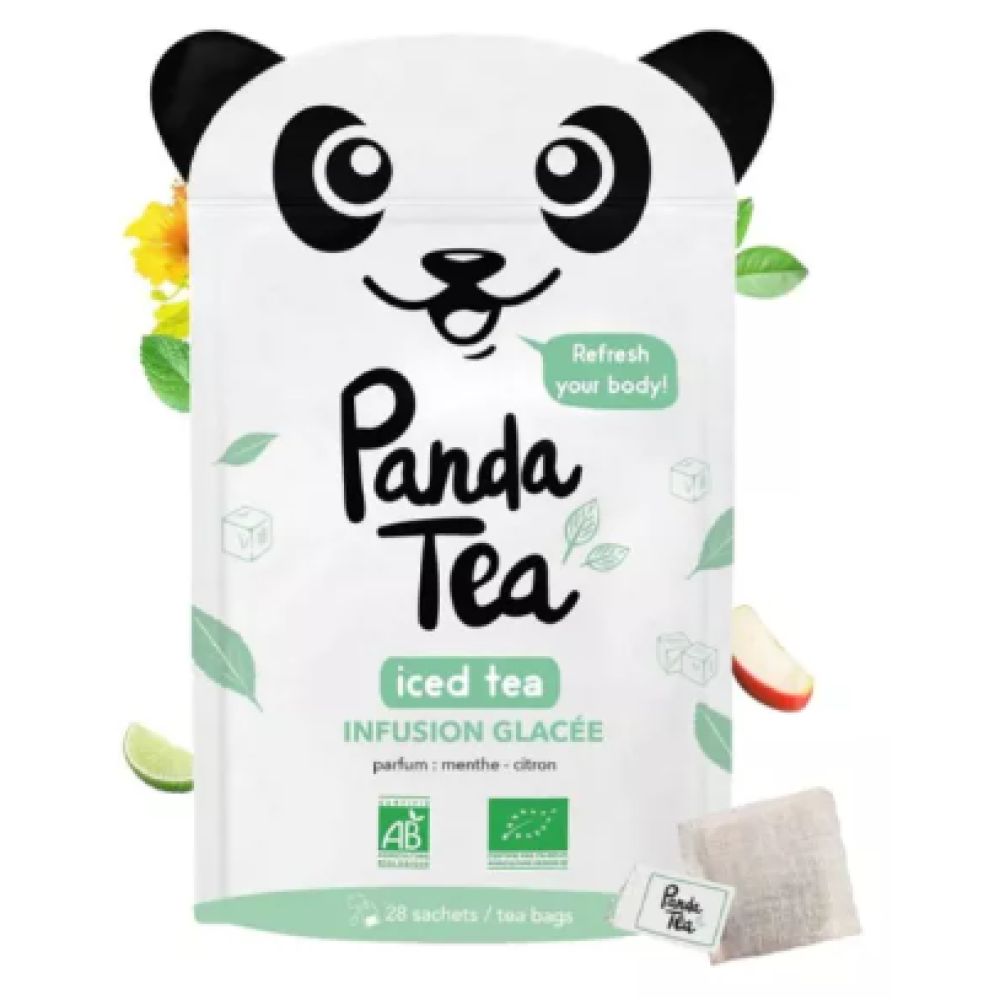 Panda Tea - Iced tea menthe citron - 28 sachets