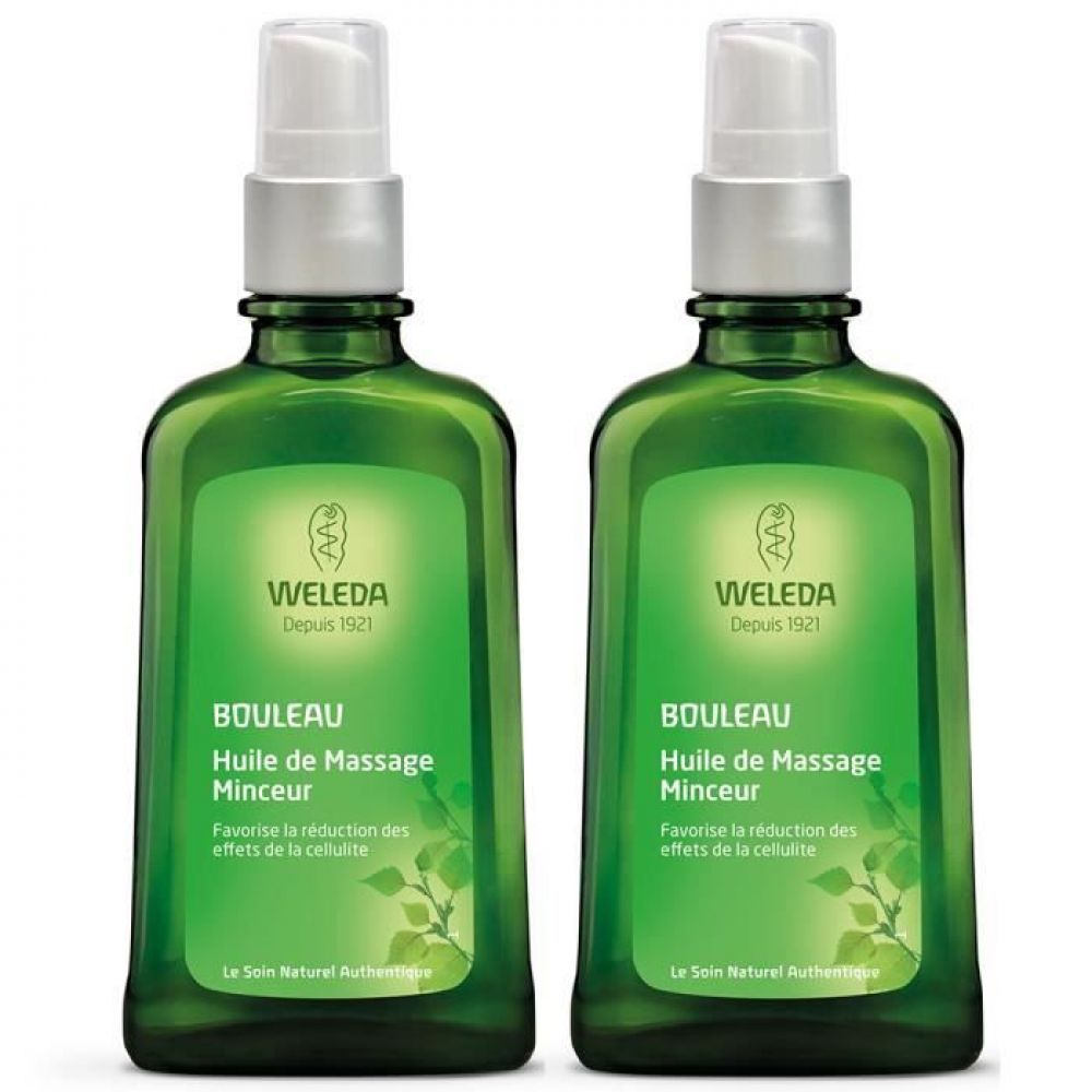Weleda - Bouleau huile de massage minceur - 2 x 100 ml