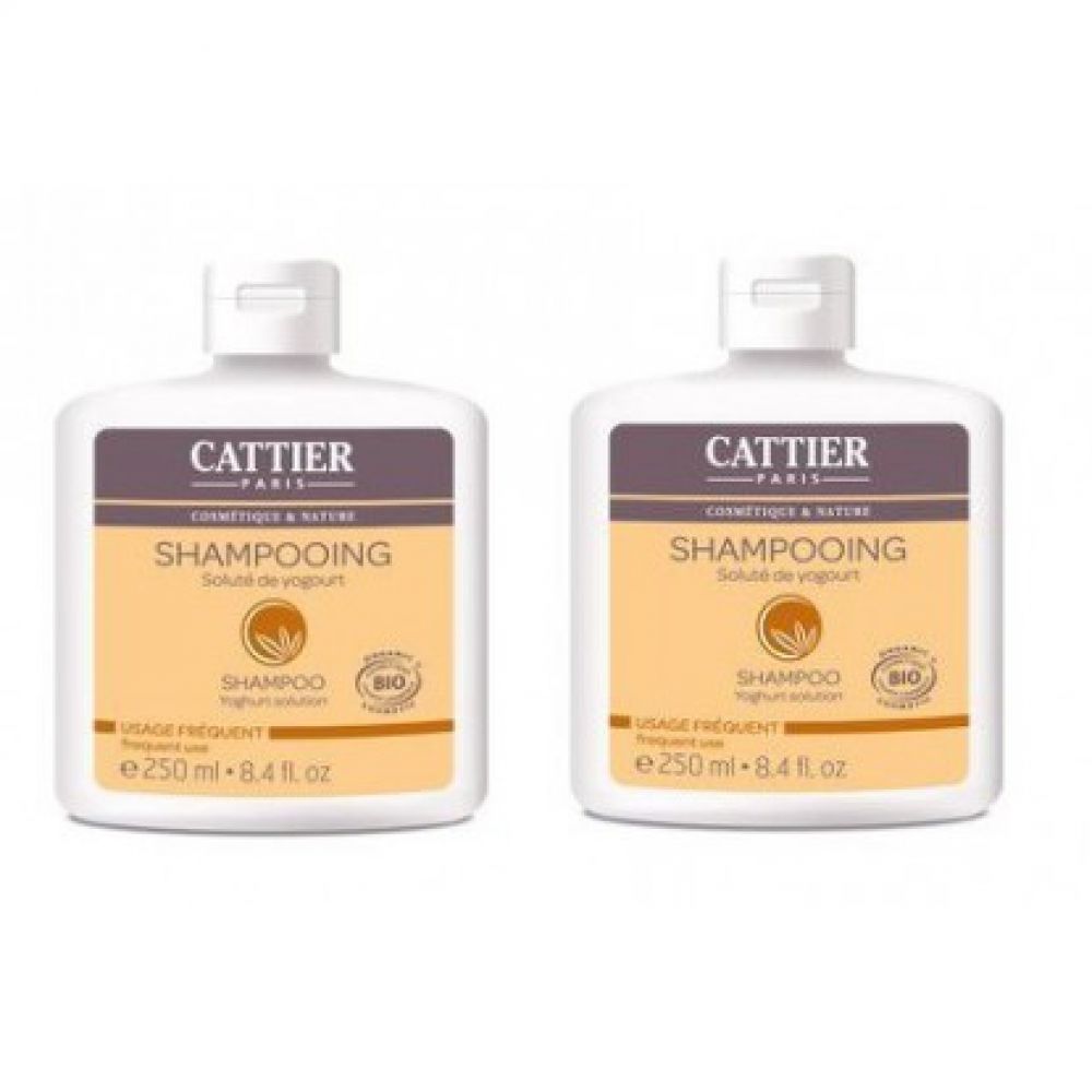 Cattier - Shampooing soluté de yogourt