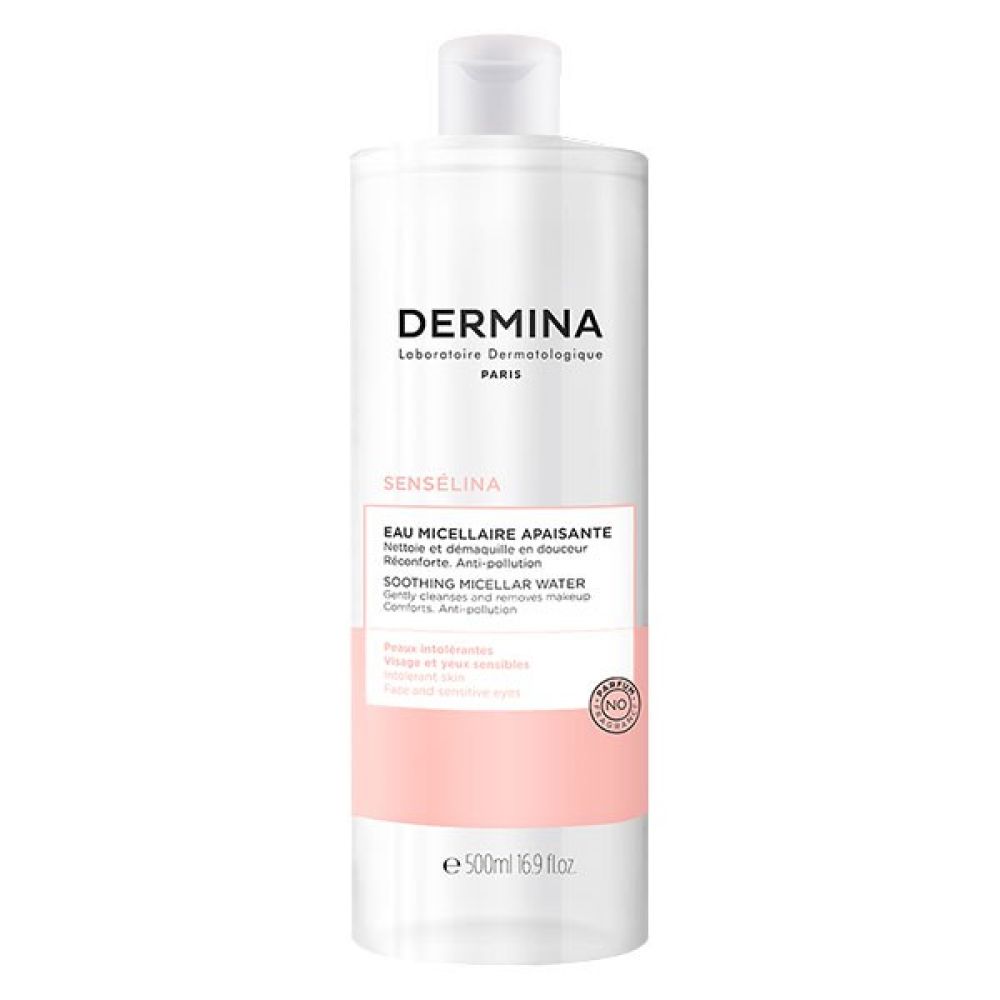 Dermina - Senselina eau micellaire apaisante - 500ml