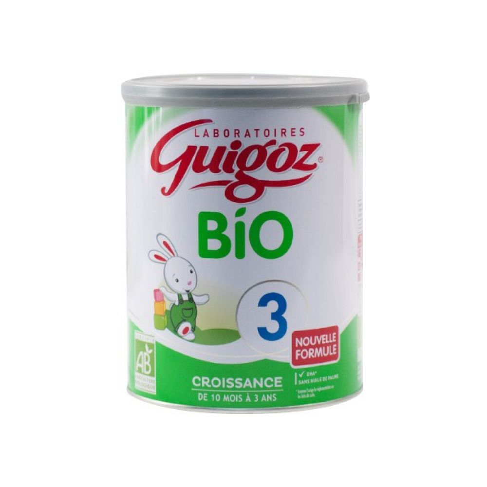 Guigoz Lait 3ème Age BIO - 800g - Pharmacie en ligne