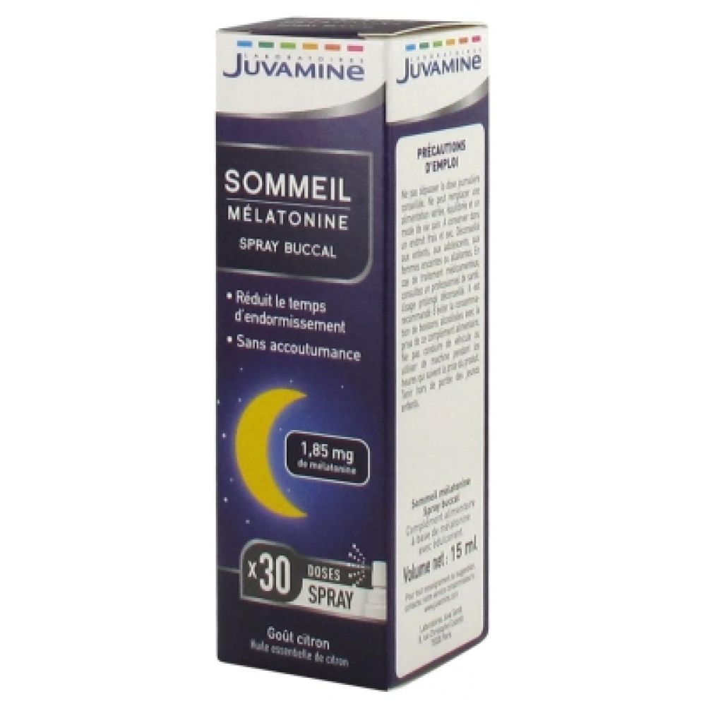 Juvamine - Sommeil mélatonine Spray buccal 15ml