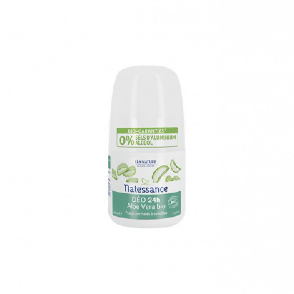 Natessance - Déodorant 24h aloe vera bio - 50 ml