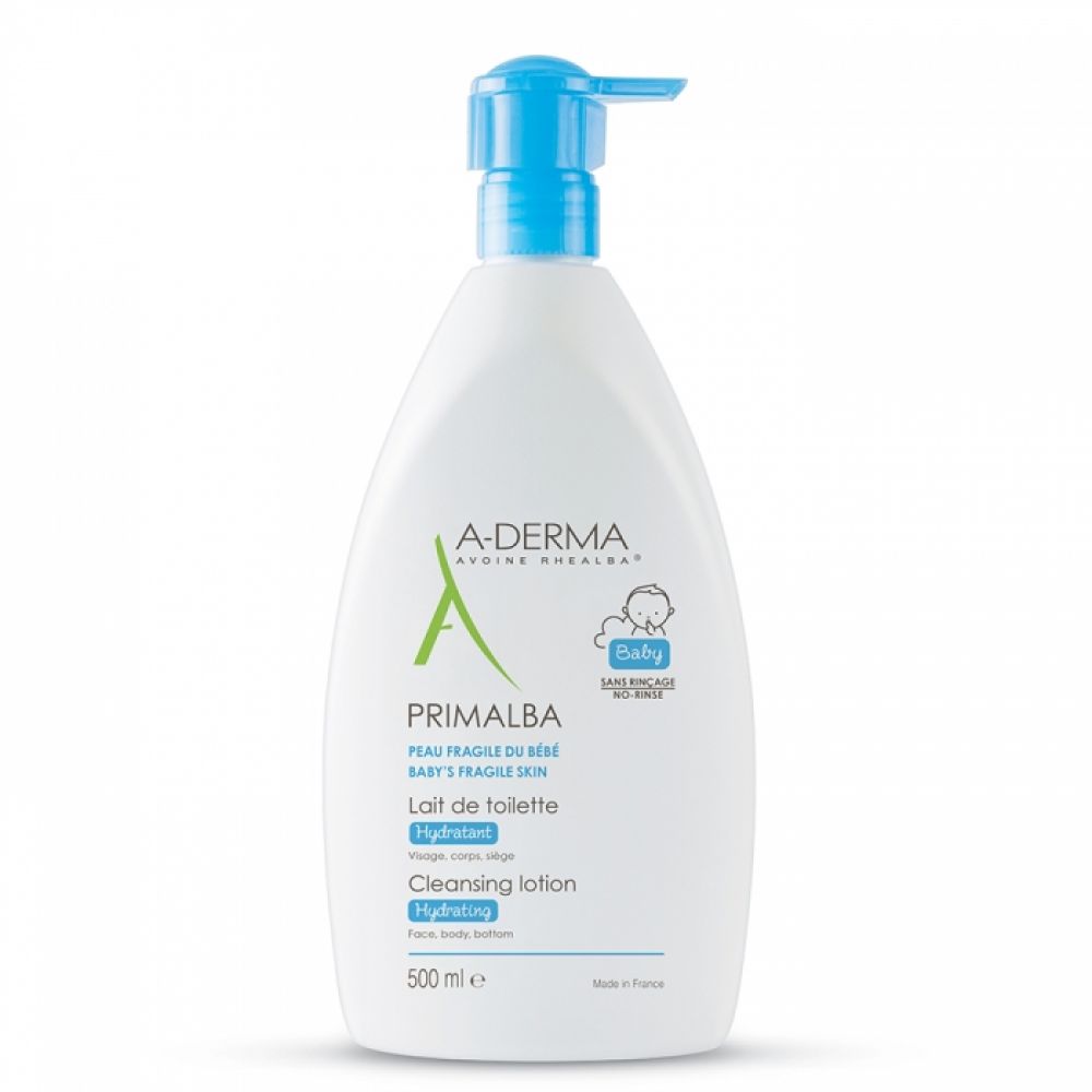 Primalba - Lait de toilette hydratant bébé - 500 ml