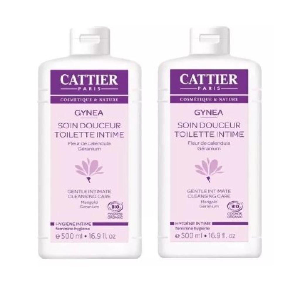 Cattier - Gynea Soin douceur toilette intime - 500mL x2