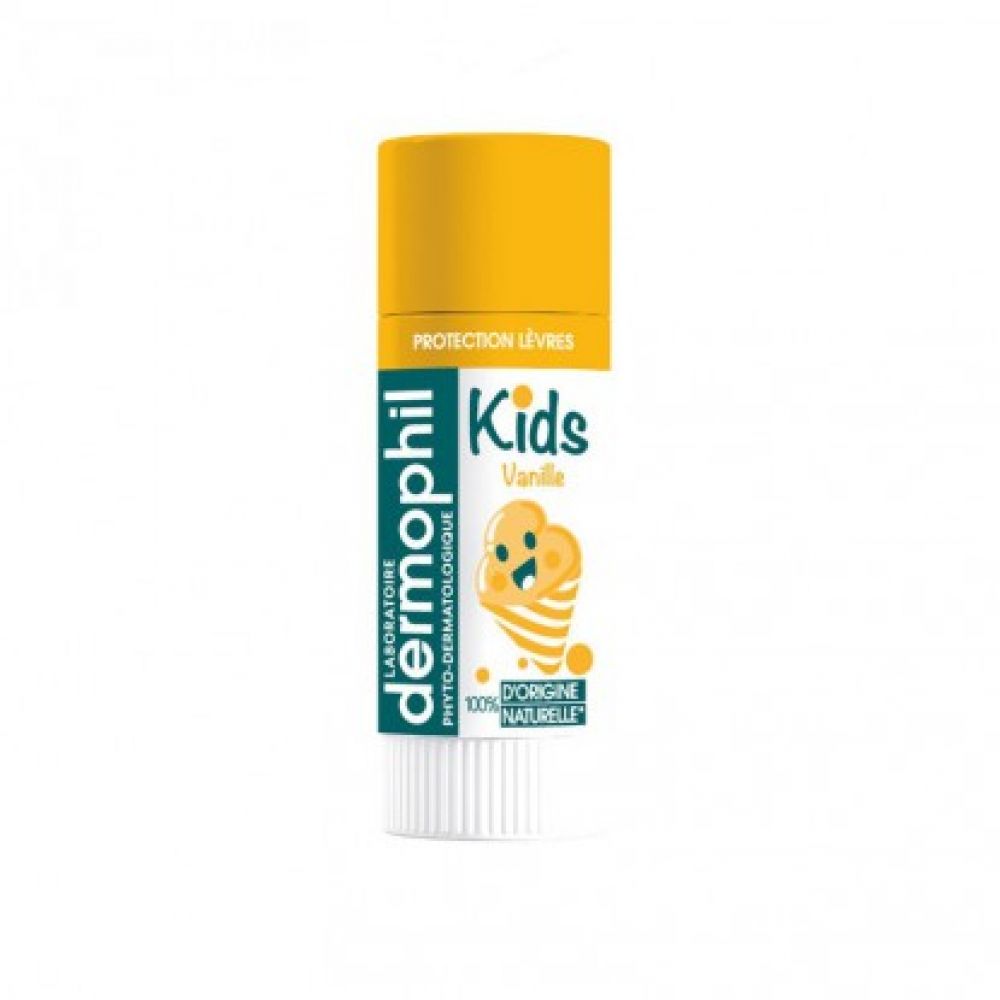 Dermophil Kids - Baume à lèvres vanille - 4 g