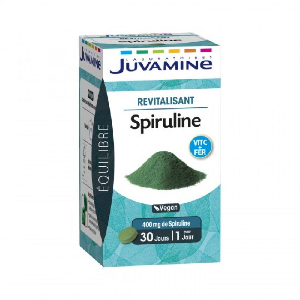 Juvamine - Spiruline - 30 comprimés