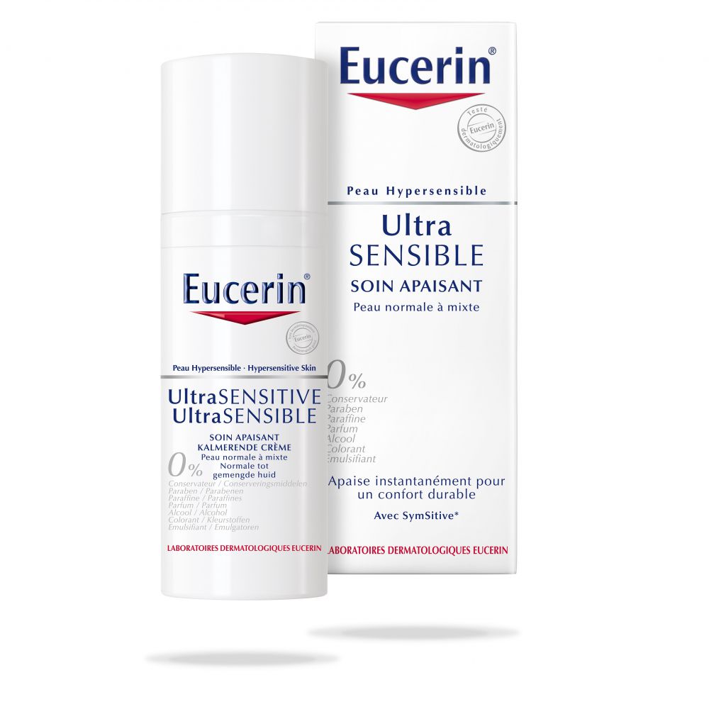 Eucerin - Ultra sensible soin apaisant peau normale à mixte - 50ml