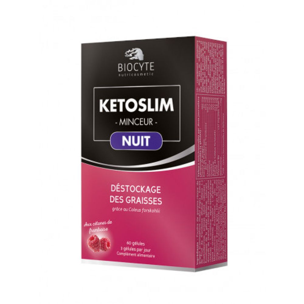 Biocyte - Ketoslim Minceur - Nuit - 60 gélules