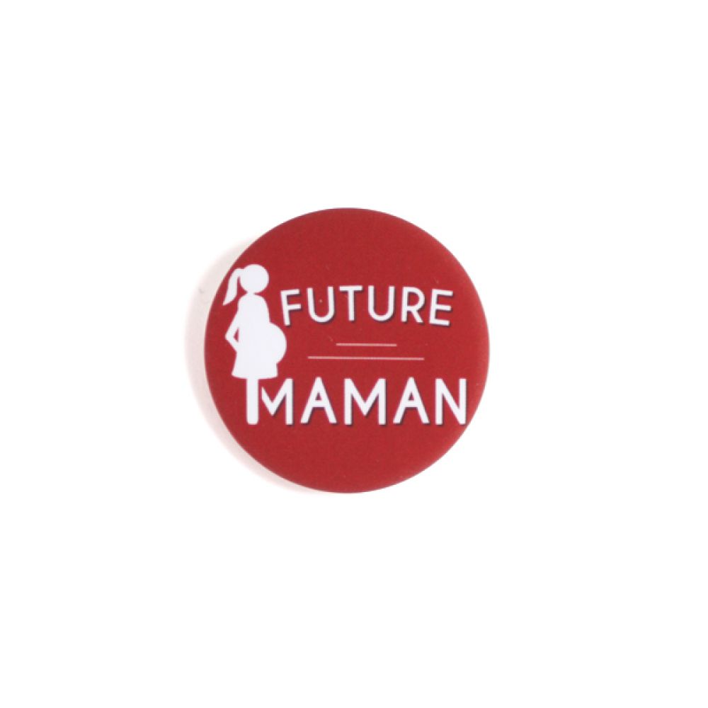 Future Maman - Badge rouge