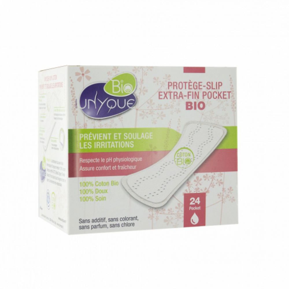 Unyque - Protège-Slip Extra-Fin Pocket Bio - 24 Pockets