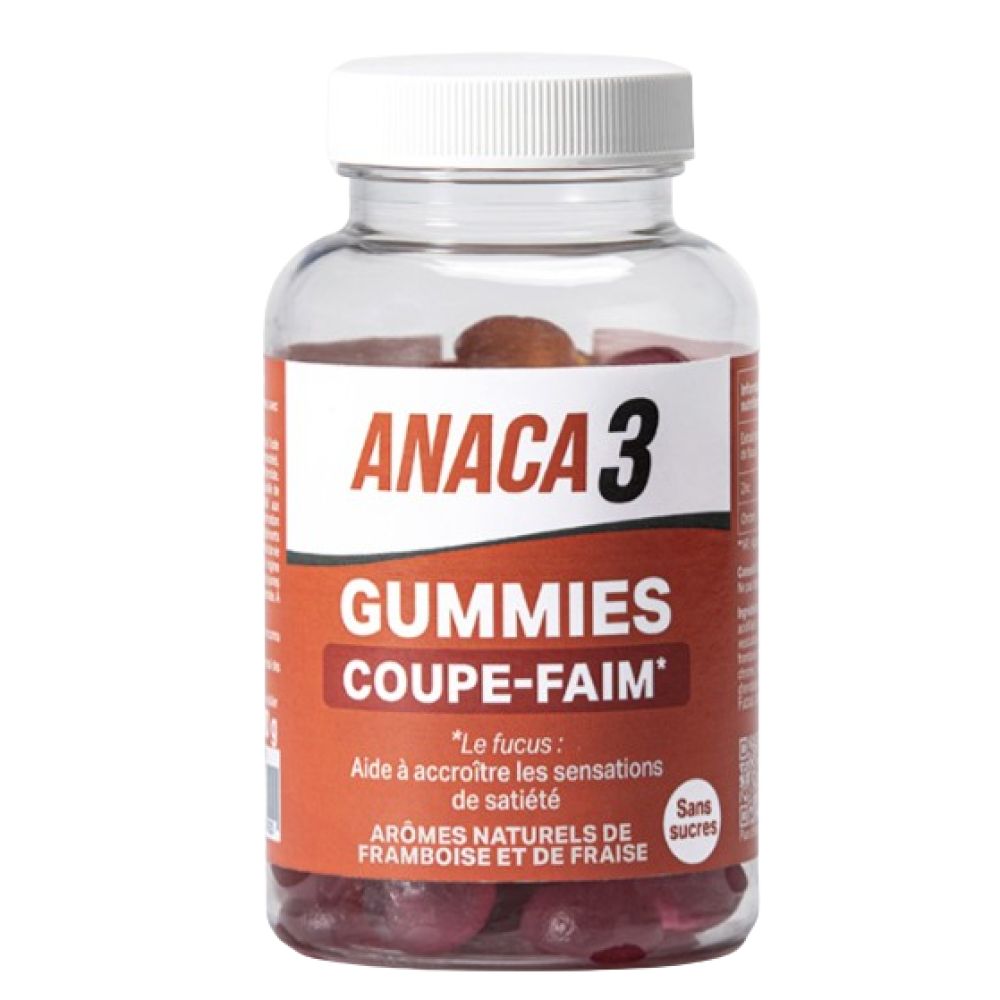 Anaca 3 - Gummies coupe-faim - 60 gummies