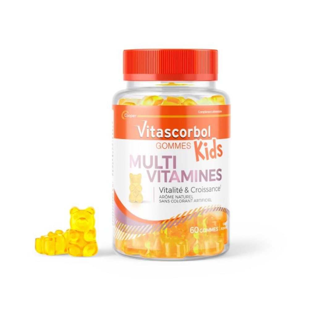 Cooper - Vitascorbol Multivitamines Gommes Kids - 60 gommes