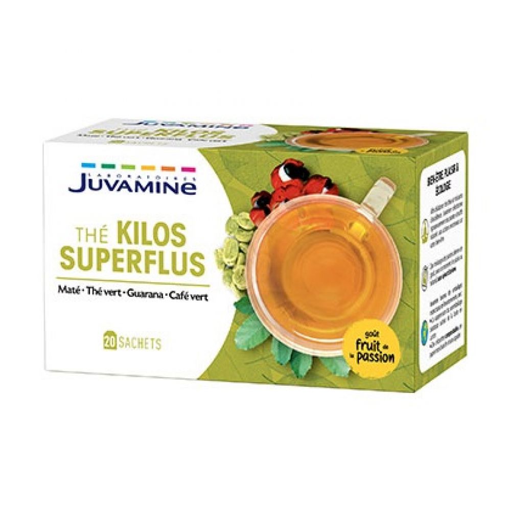 Juvamine - Thé Kilos Superflus - 20 sachets