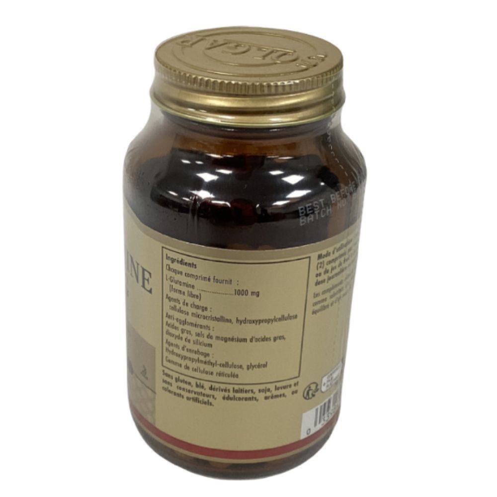 Solgar - L-Glutamine 1000mg - 60 comprimés