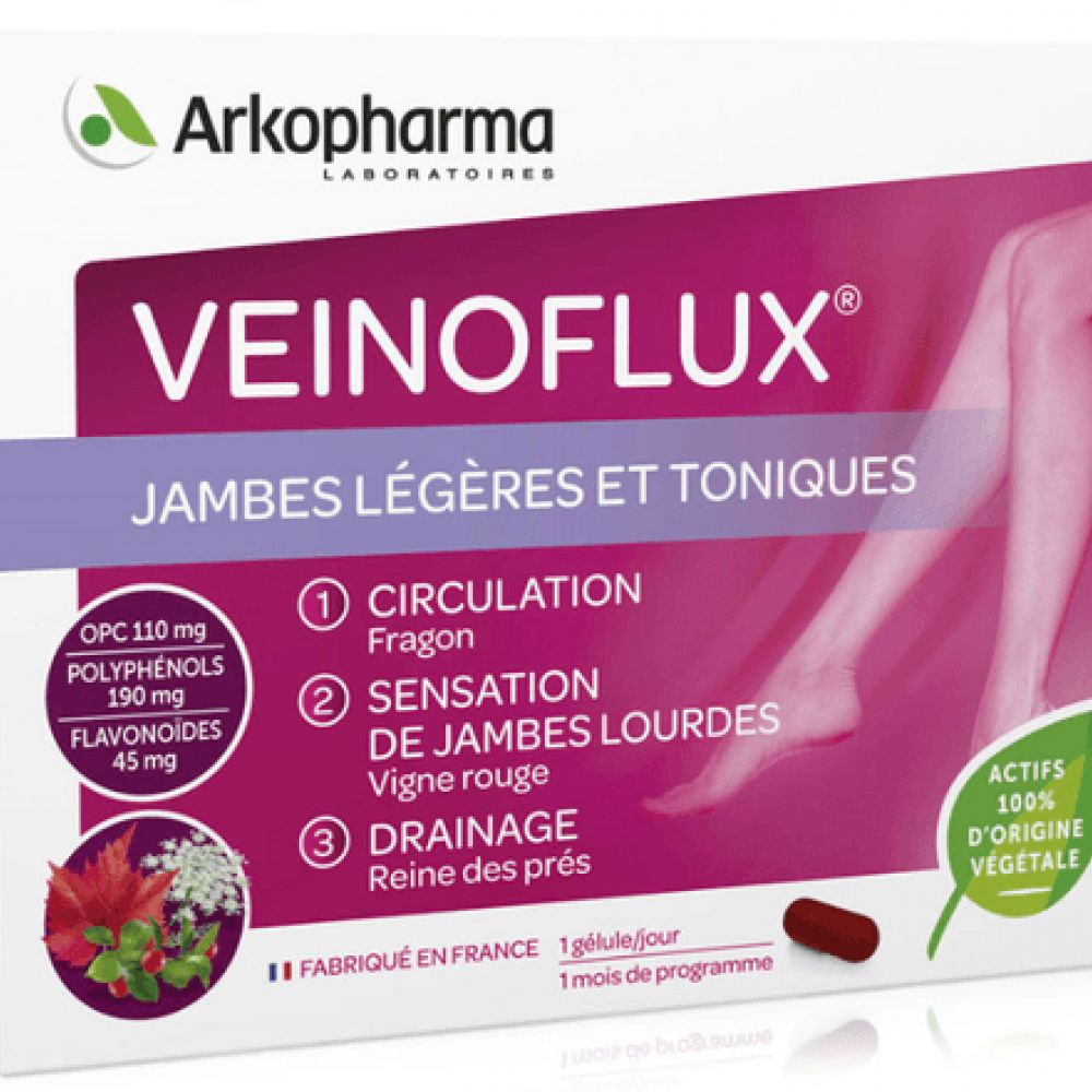 Arkopharma - Veinoflux - 30 gélules