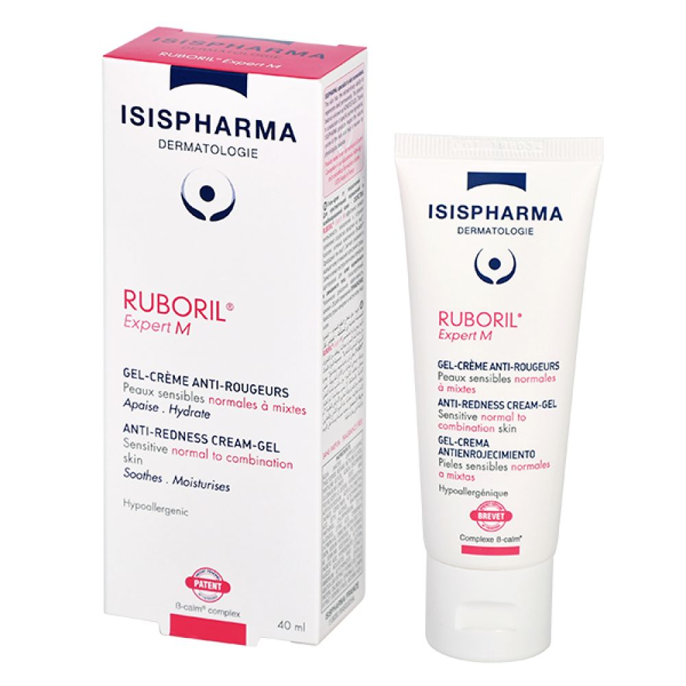 Isispharma - RUBORIL Expert M Gel-crème anti-rougeurs - 40ml