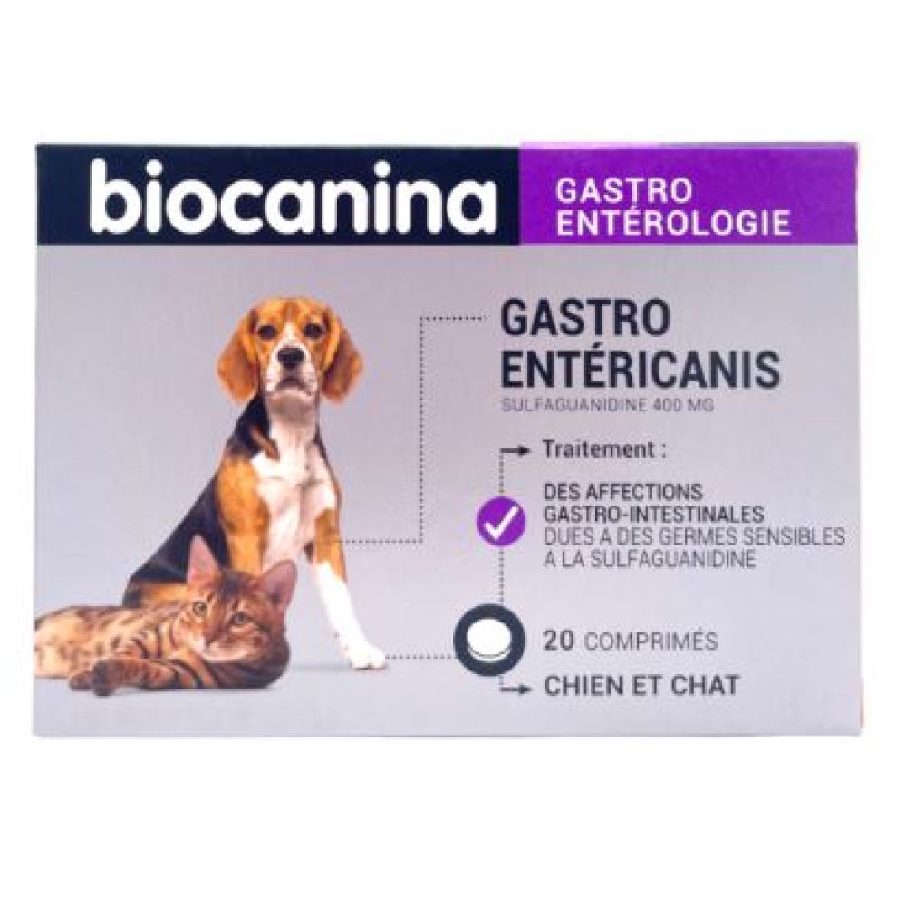 Biocanina - Gastro Entérologie - 20 comprimés