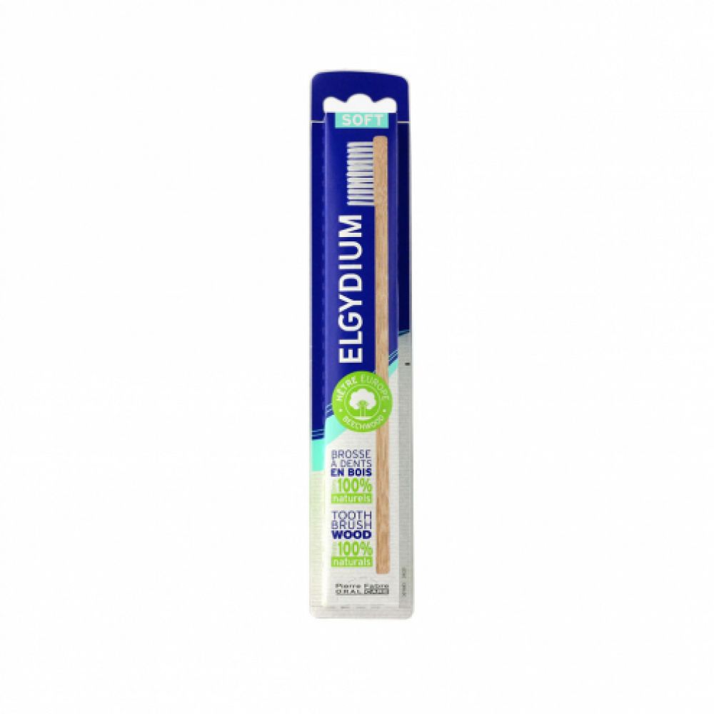 Elgydium - Brosse à dents 100% naturels - Soft