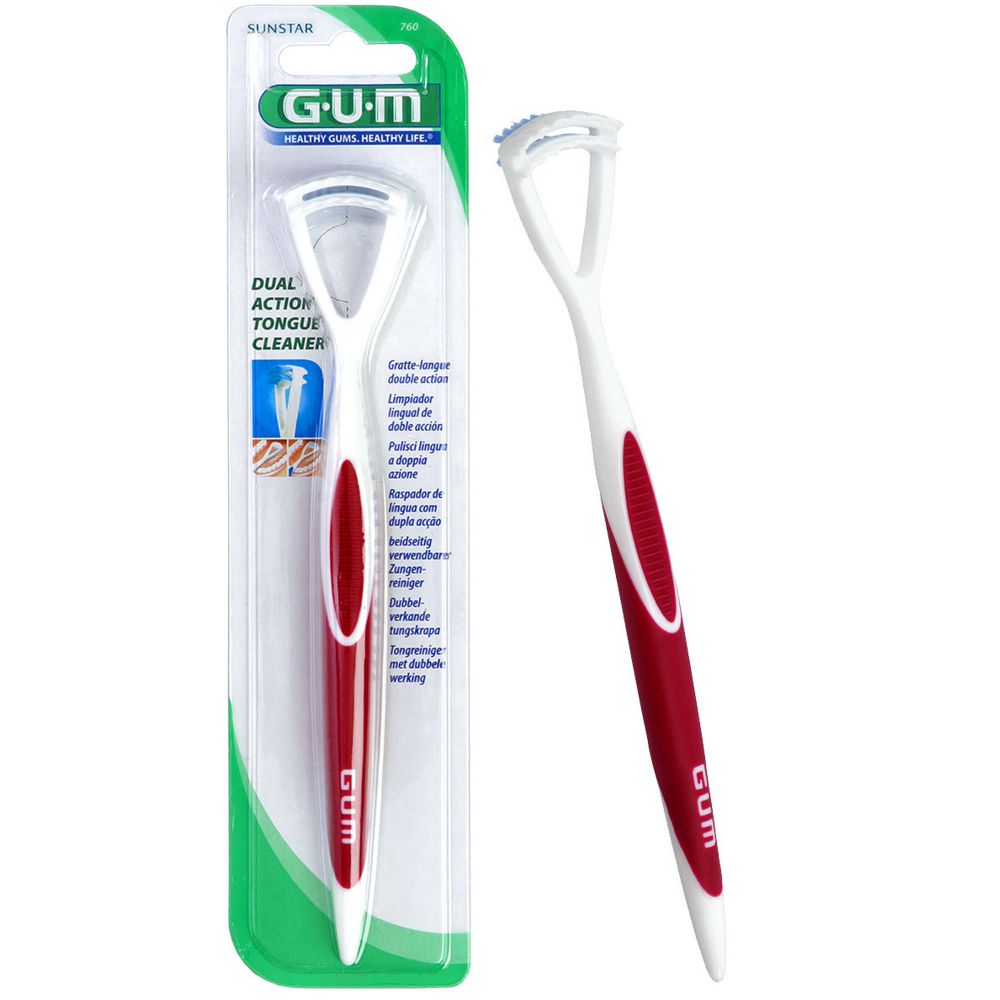 GUM - Gratte-langue et brosse HaliControl