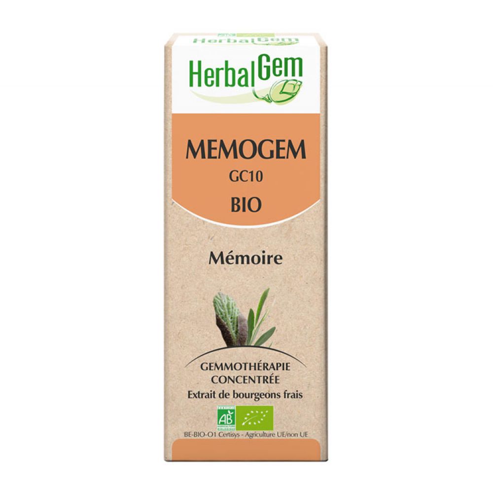 HerbalGem - Memogem GC10 Bio - 30ml