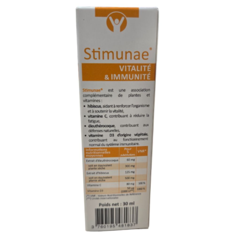 Laboratoire Effinov - Stimunae Vitalité et immunité - 30ml