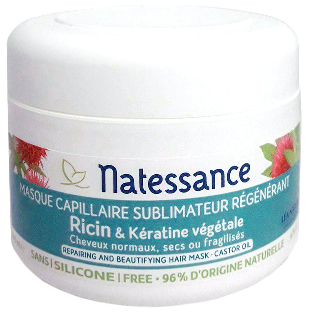 Natessance - Masque capillaire régénérant Ricin - 200ml