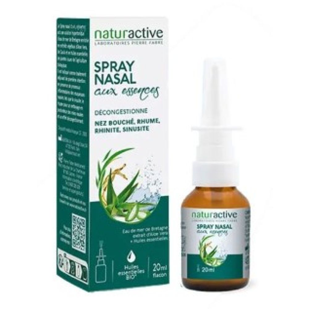 Naturactive - spray nasal aux essences - 20mL