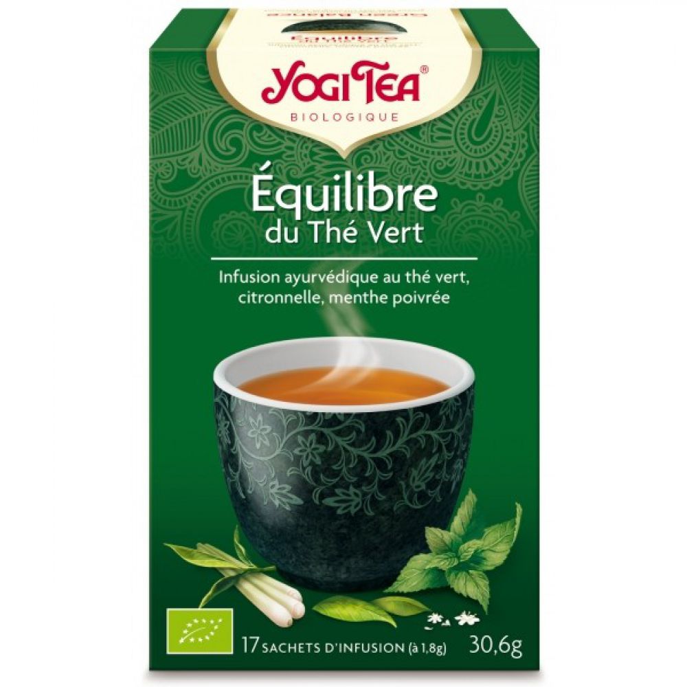 Yogi Tea - Energie du thé vert 17 sachets - 30.6g