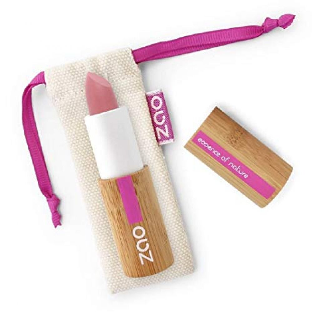 Zao - Rouge à lèvres soft touch rose poudré - N°434