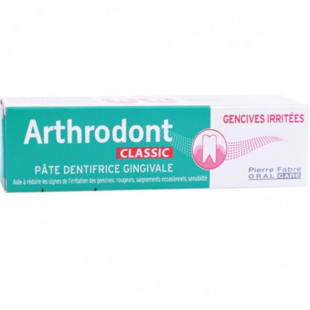 Arthrodont classic - Pâte dentifrice gingivale gencives irritées