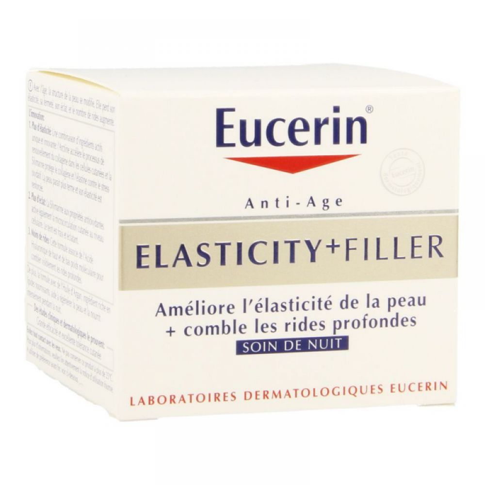 Eucerin - Hyaluron filler + Elasticity soin de nuit - 50 ml