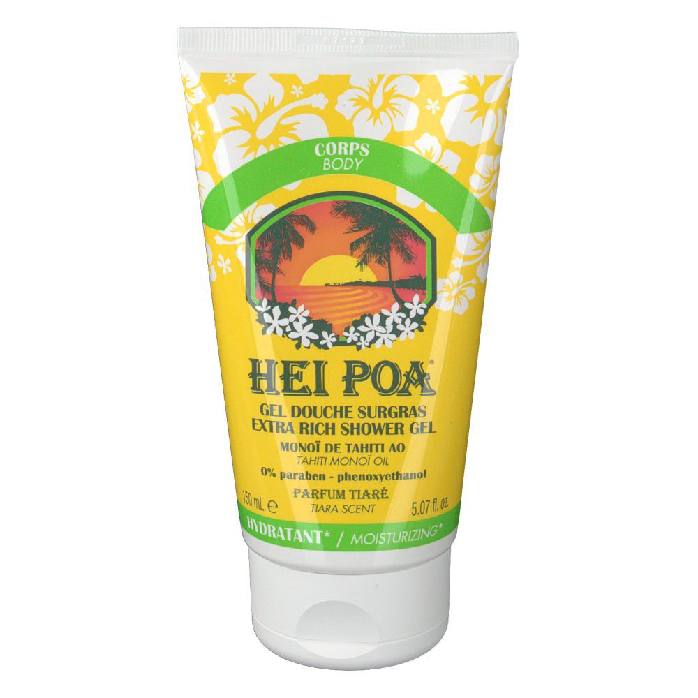 Hei Poa - Gel douche surgras Monoï - 150 ml