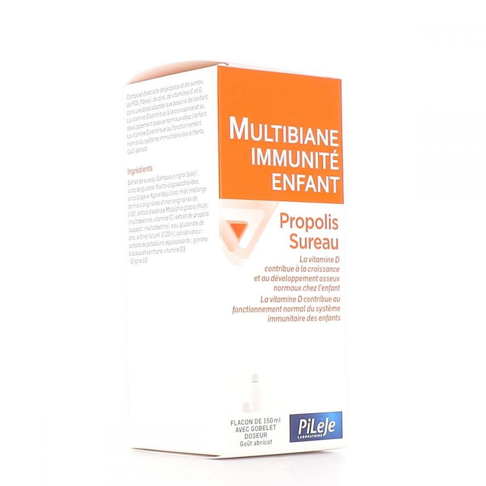Pileje - Multibiane Immunité Enfant - 150 ml