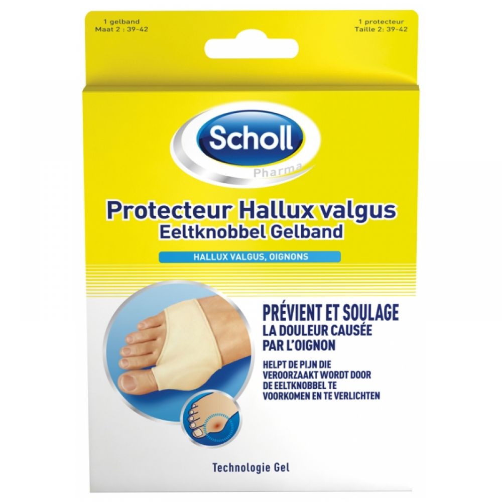 Scholl - Protecteur Hallux valgus - 1 protecteur