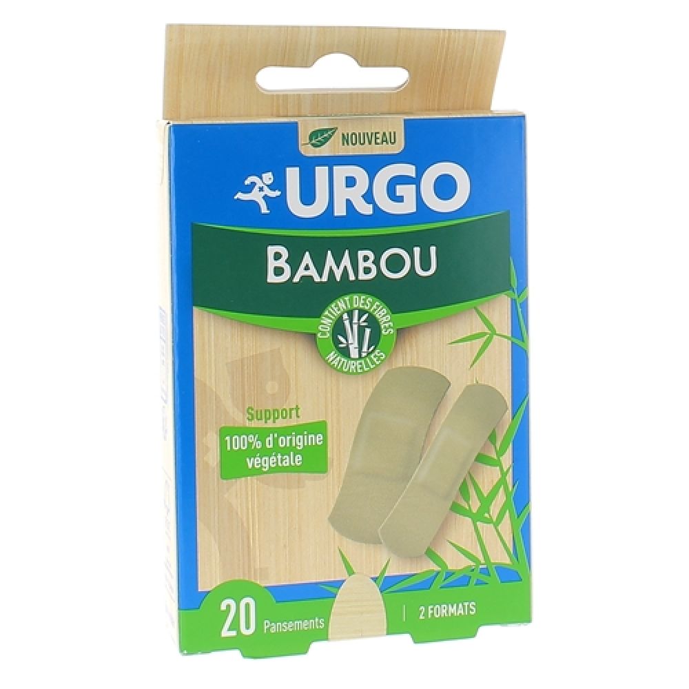 Urgo - Pansement bambou - boîte de 20