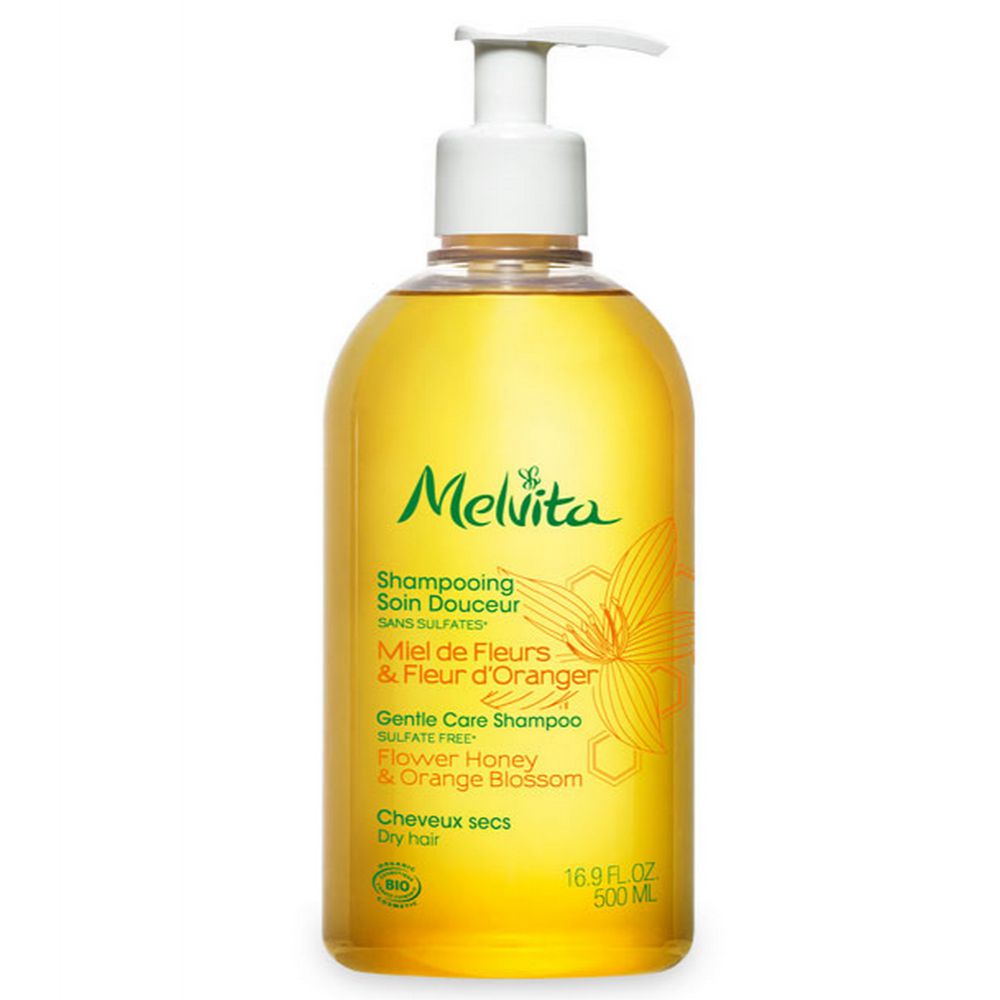 Melvita - Shampooing soin douceur Bio miel et fleur d’oranger