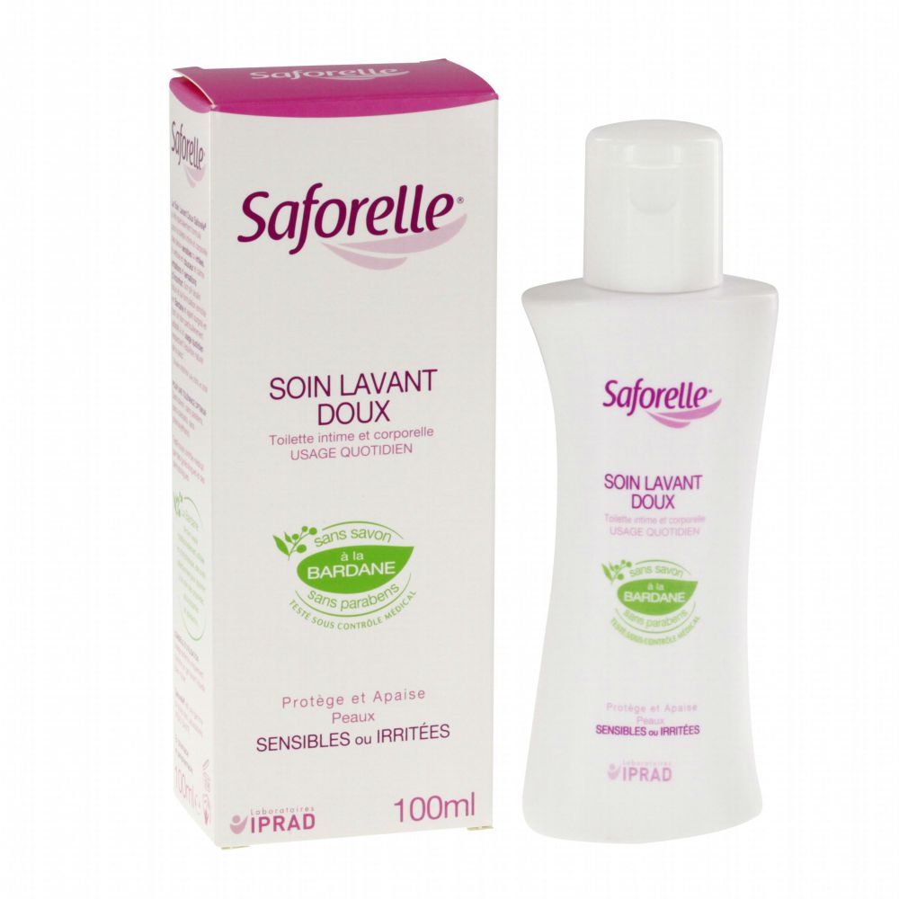 Saforelle - Soin lavant doux toilette intime et corporelle