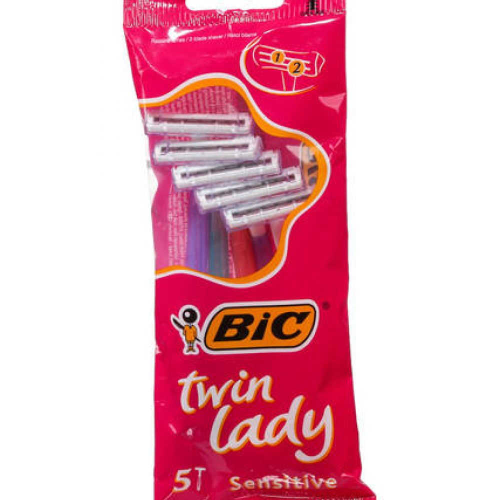 Bic - Twin Lady - 5 rasoirs