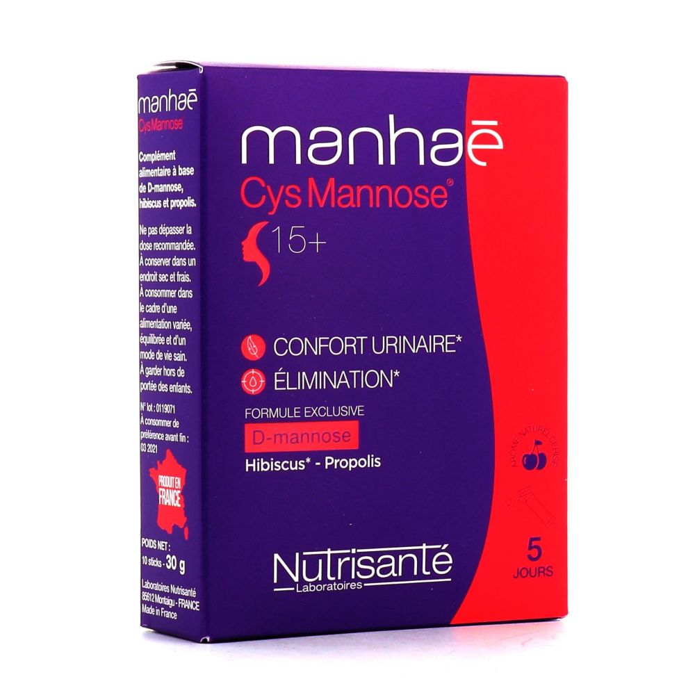 Manhaé - Cys Mannose - 10 sticks