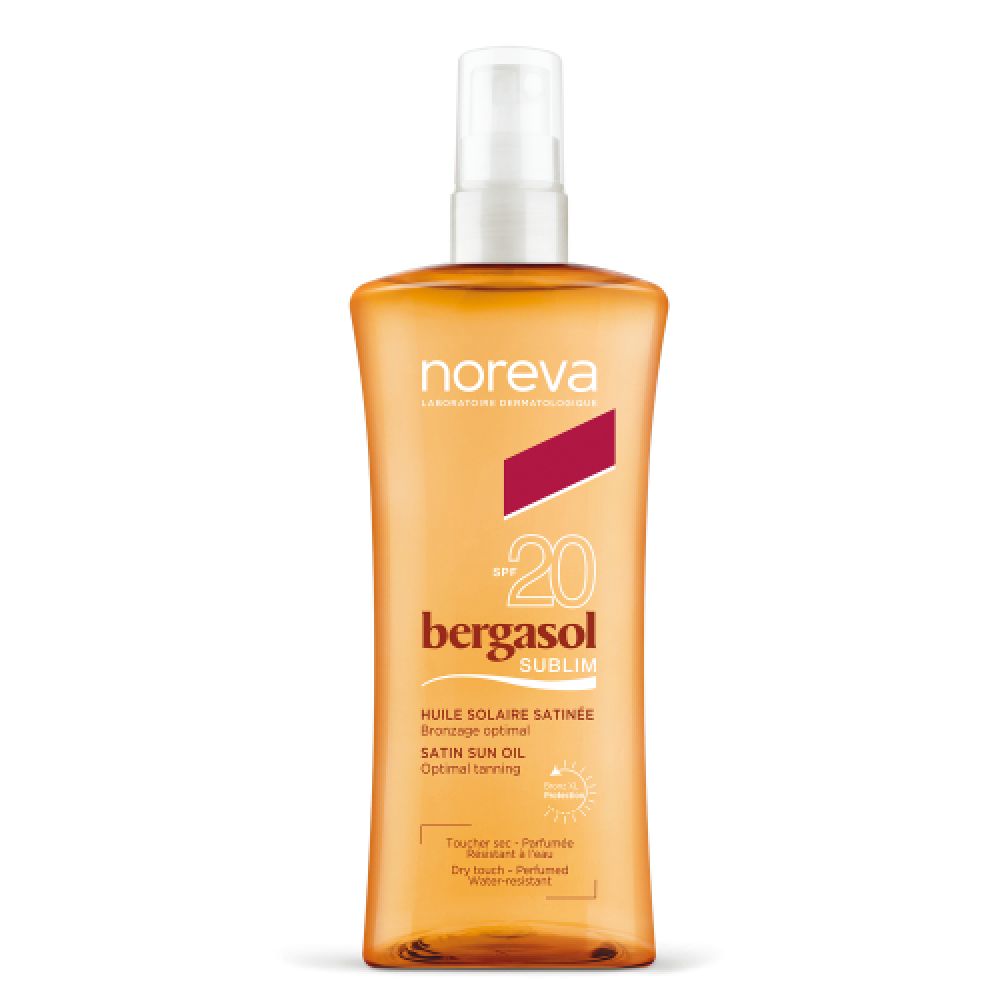 Noreva - Bergasol Sublim SPF20 Huile solaire satinée - 125ml