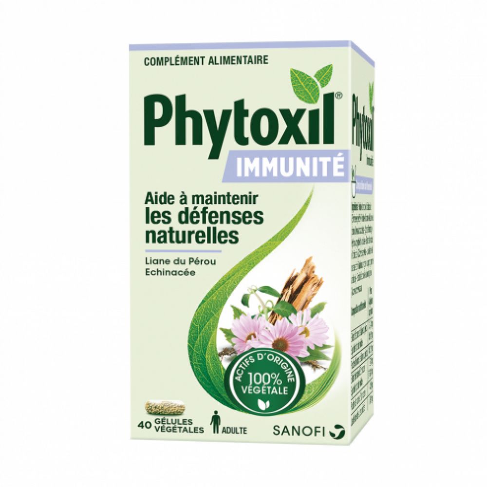 Phytoxil Immunité - 40 gélules végétales