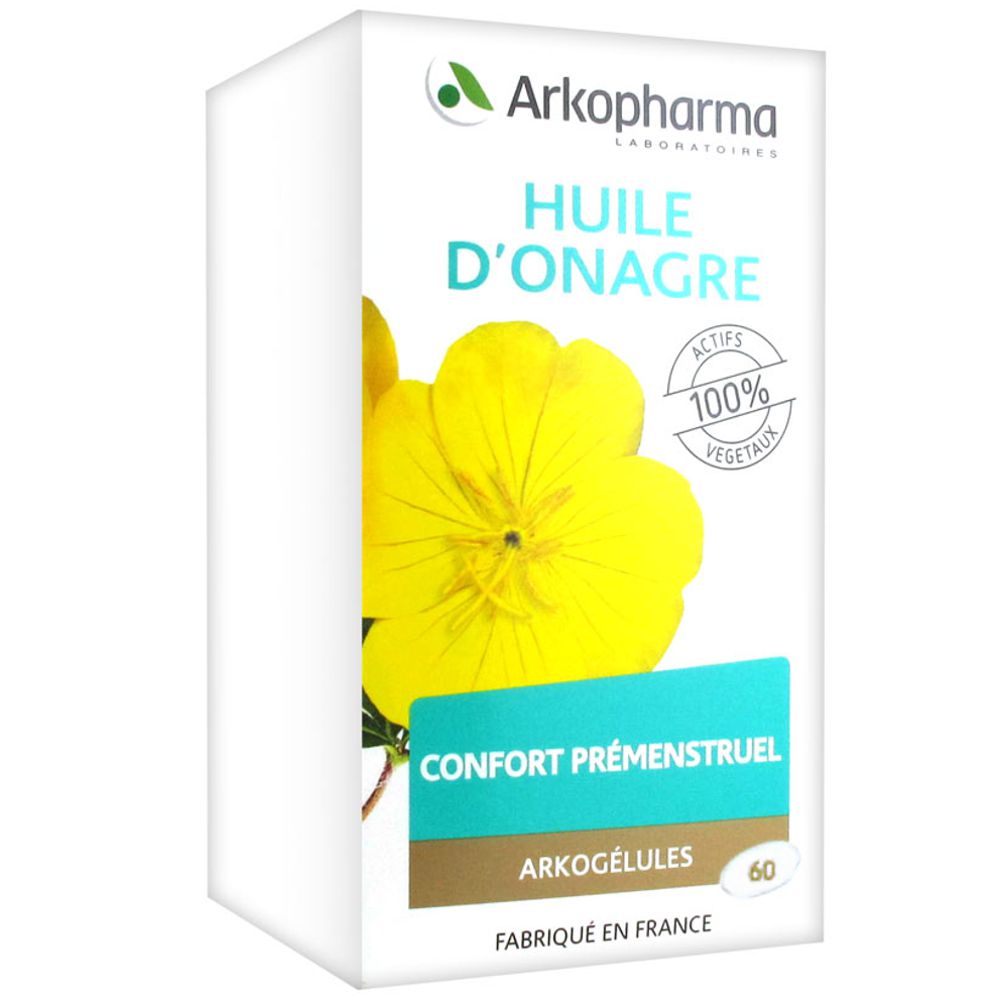 Arkopharma - Huile d'onagre Confort prémenstruel