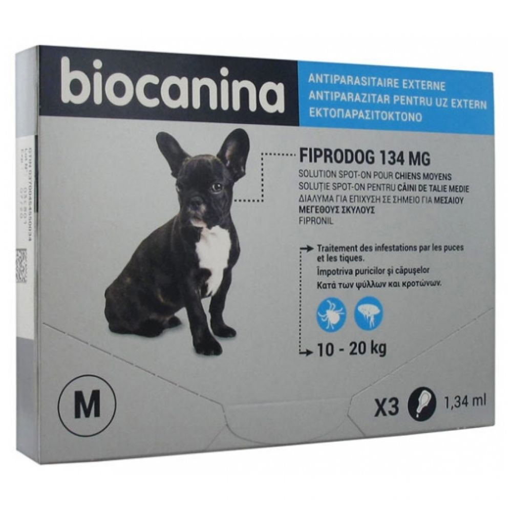 Biocanina - Fiprodog - 3 pipettes
