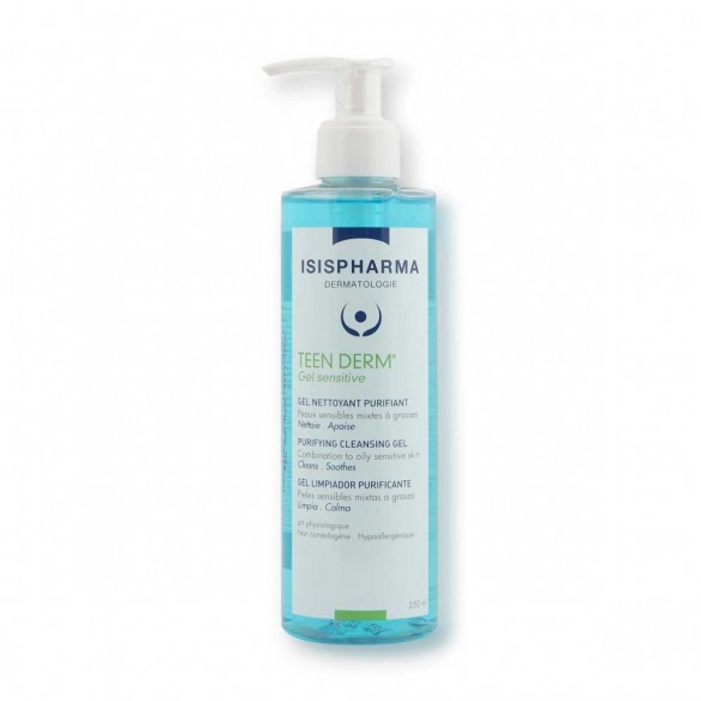 Isispharma - TEEN DERM Gel nettoyant purifiant - 400ml