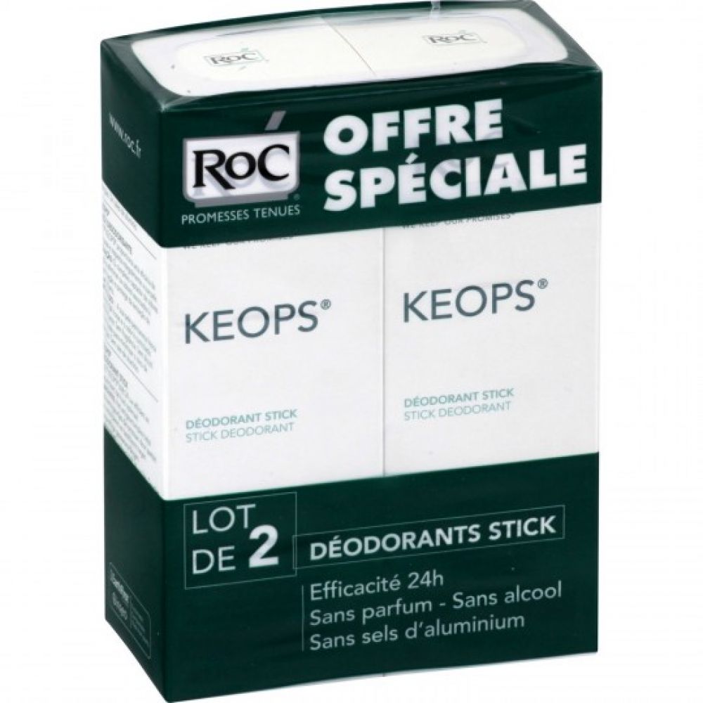 Keops - Déodorant stick - 2x40ml