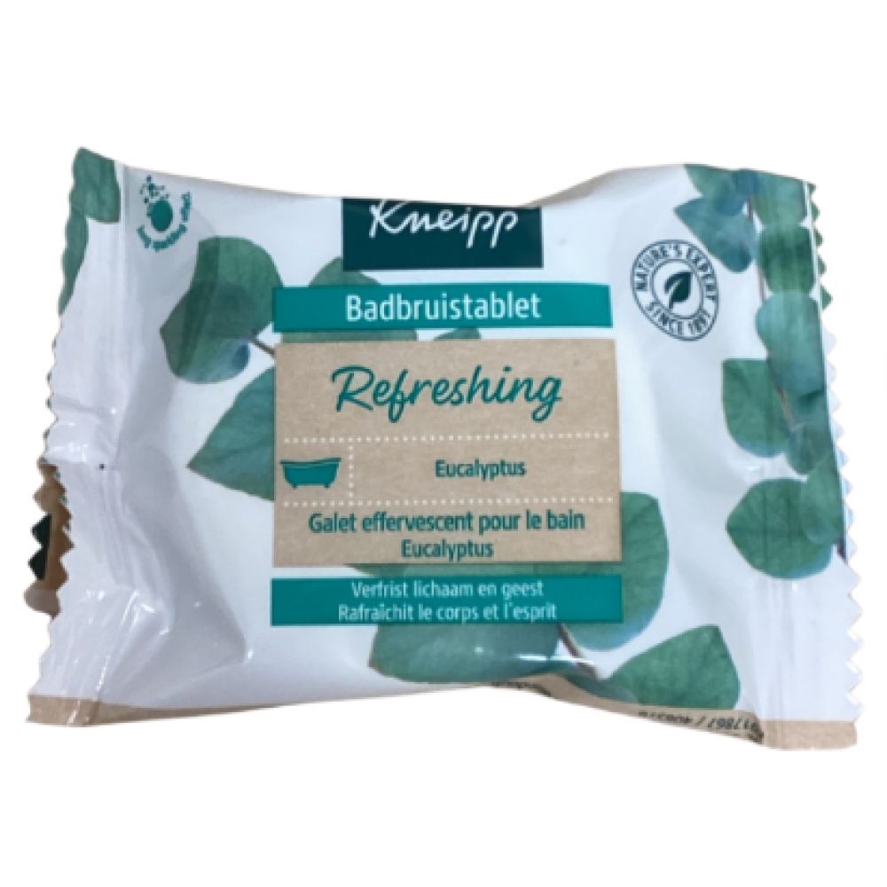 Kneipp - Galet pour le bain bulle d'oxygène eucalyptus - 80g