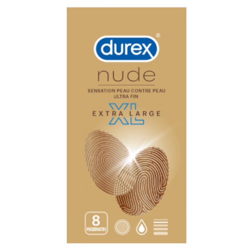 Durex - Nude Extra Large - préservatifs