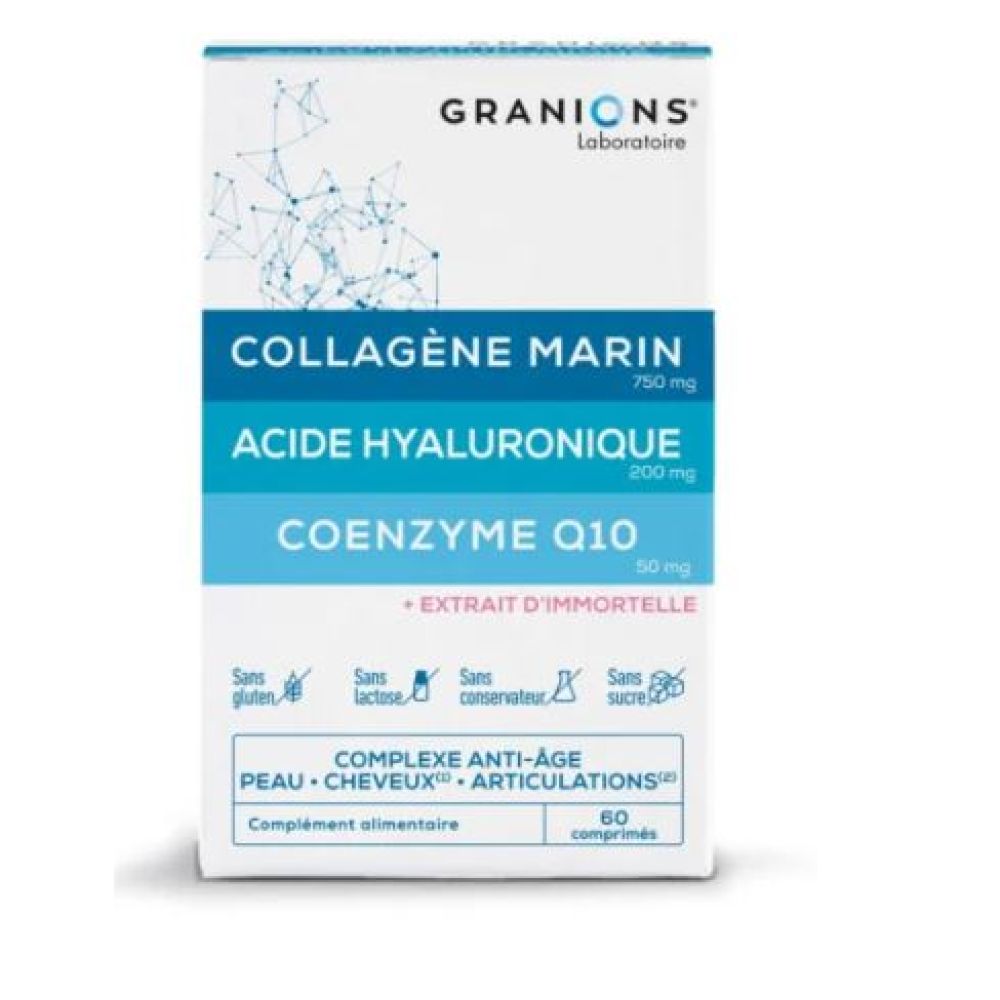 Granions - Décontractant musculaire 1mois - 60 comprimés