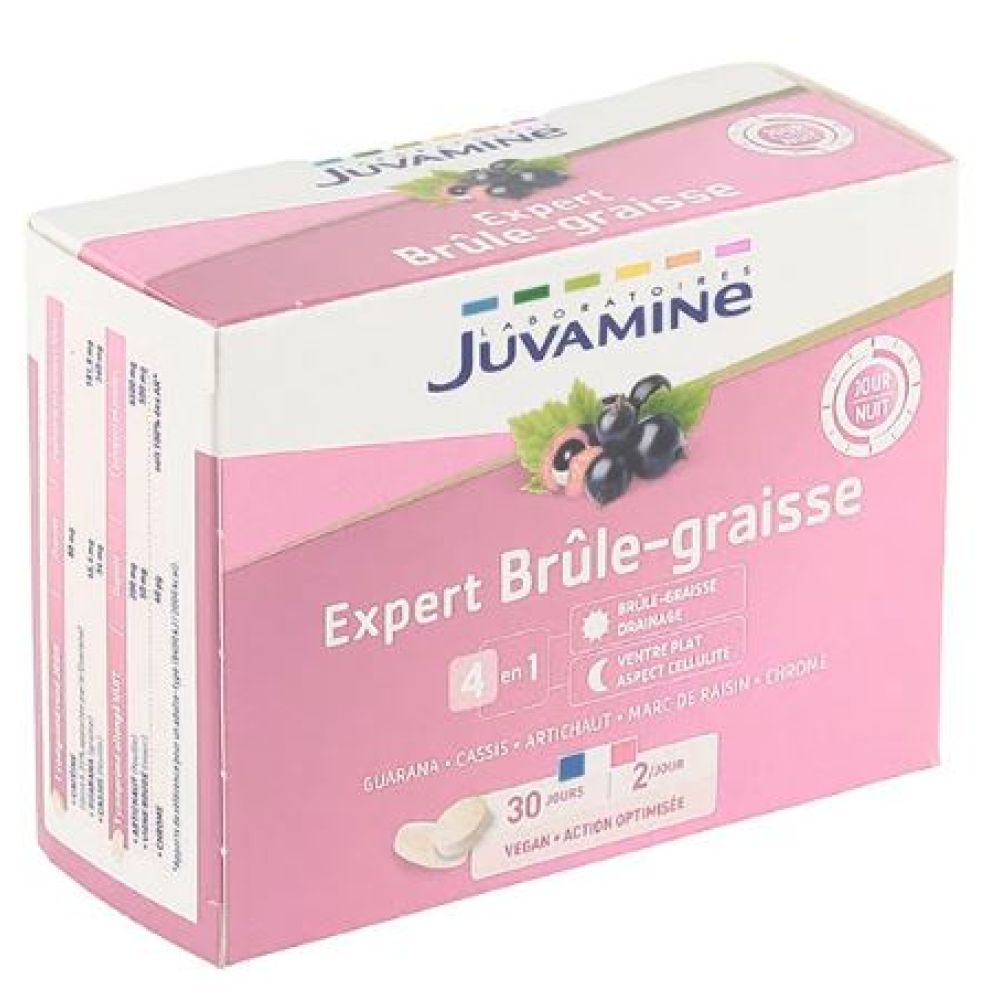 Juvamine - Expert brûle-graisse - 60 comprimés